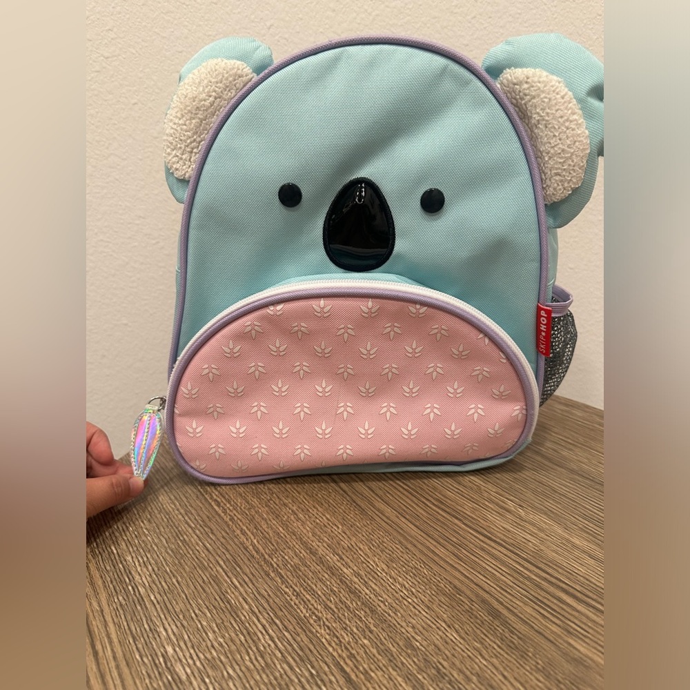 Kids Koala Backpack - Blue and Pink